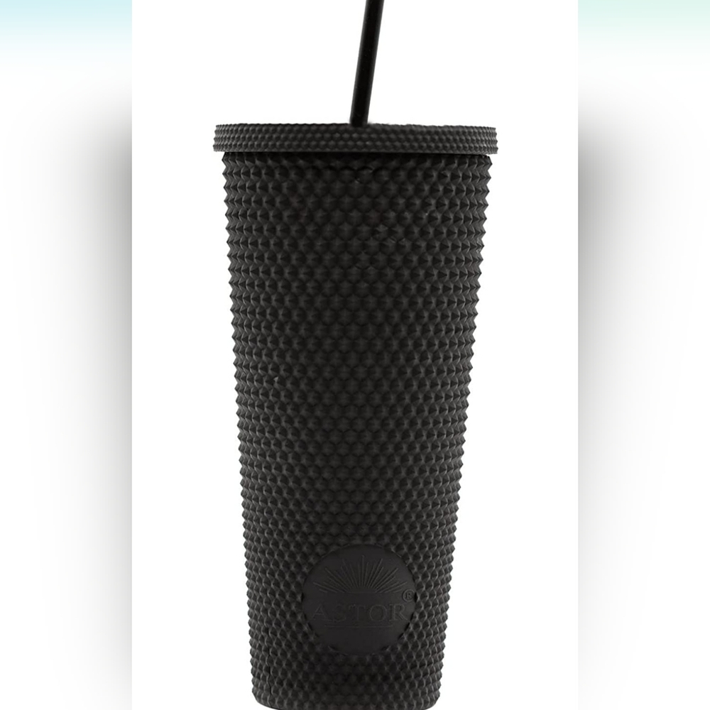 COPY - 24 Oz Studded Tumbler -  matte black